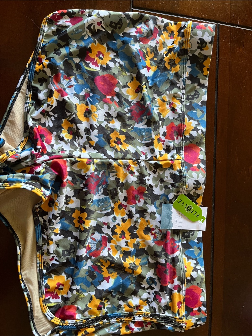 Floral Print women’s Swim Bottoms in Multi-Color